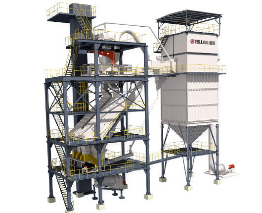 V8 dry plastic and sand making building